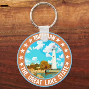 Michigan keychain