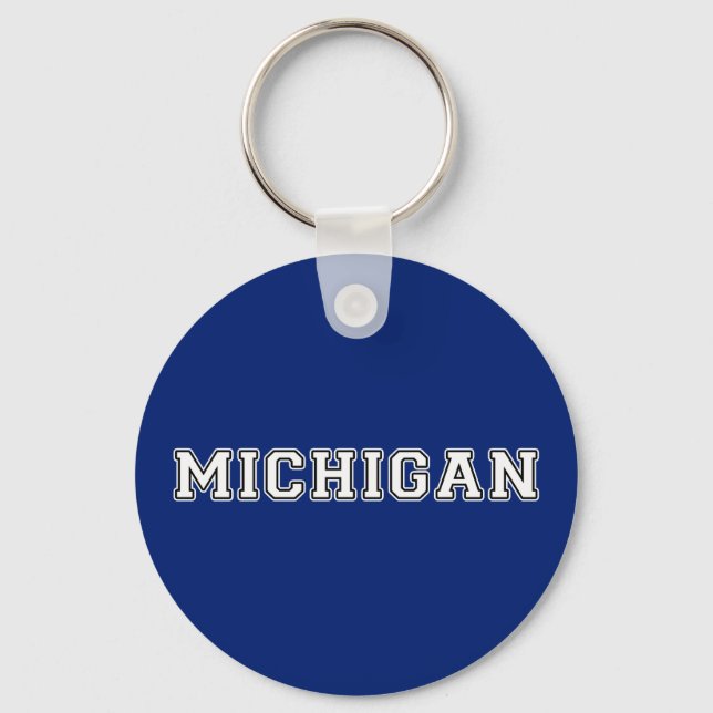Michigan Keychain (Front)
