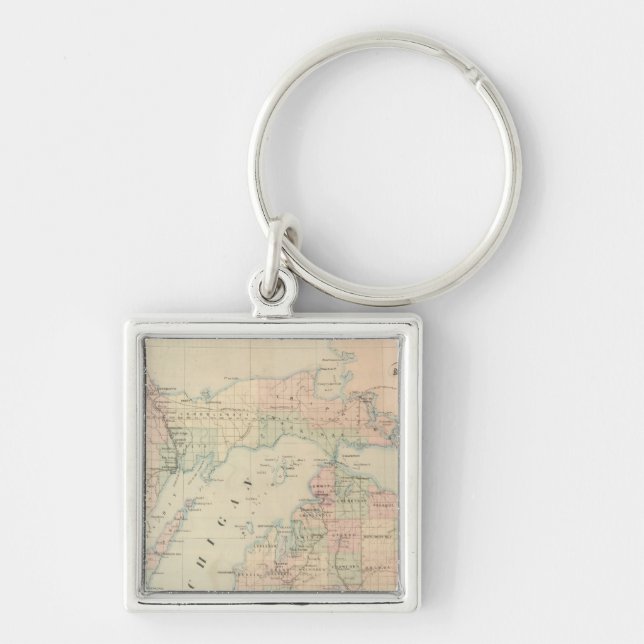 Michigan Keychain (Front)