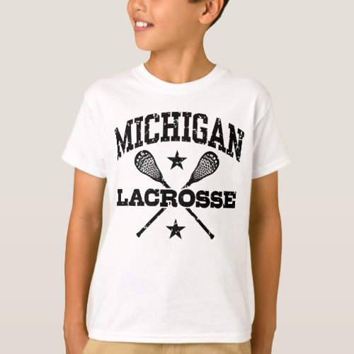 Michigan Lacrosse T_Shirt