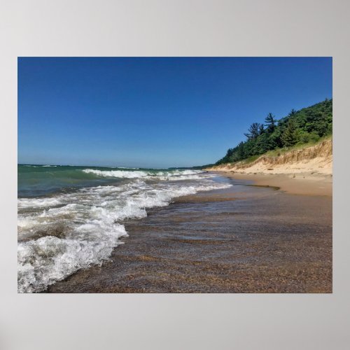 Michigan Lake shore Poster