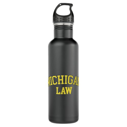 Michigan Law Michigan Bar Graduate Gift Lawyer Co Stainless Steel Water Bottle