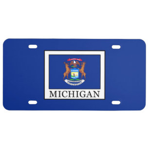 Michigan License Plate