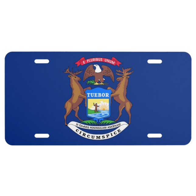 Michigan License Plate (Front)