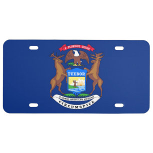 Michigan License Plate