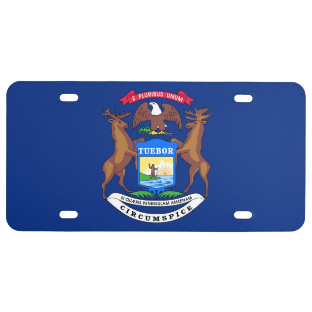 Michigan License Plate (Front)