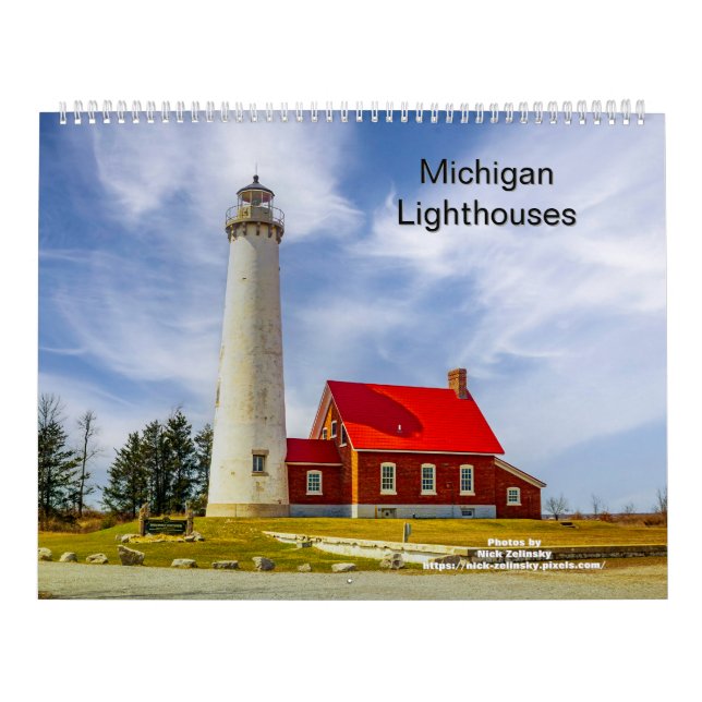 Michigan Lighthouse Calendar (Cover)