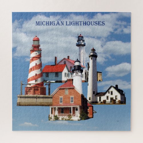 Michigan Lighthouses puzzle