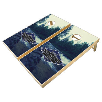 Michigan - Lower Peninsula Cornhole Set