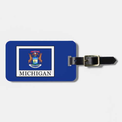 Michigan Luggage Tag