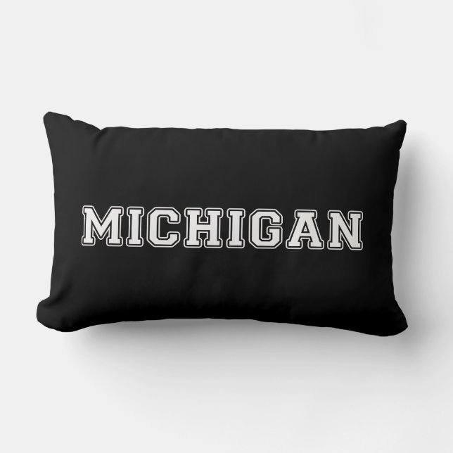 Michigan Lumbar Pillow (Front)