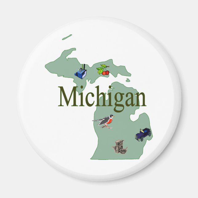 Michigan Magnet (Front)