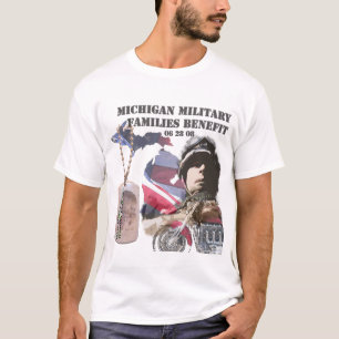 Michigan Military Families Benefit T-Shirt