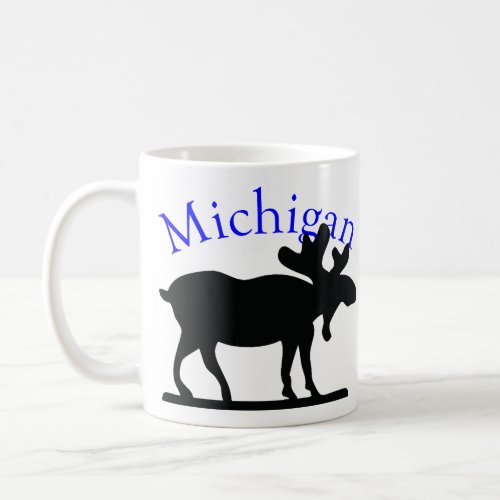 Michigan Moose Coffee Mug