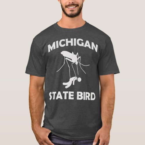 Michigan Mosquito State Bird  Funny Camping  2 T_Shirt