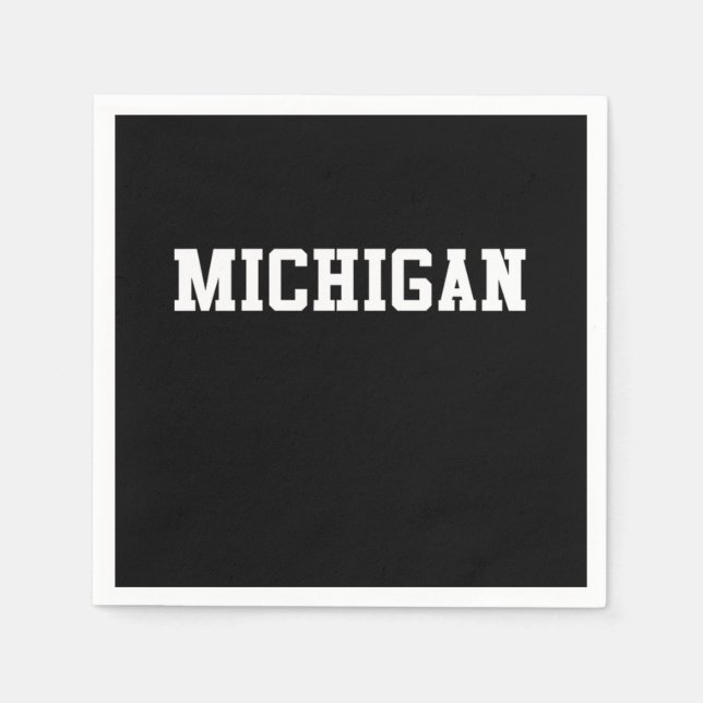 Michigan Napkins (Front)