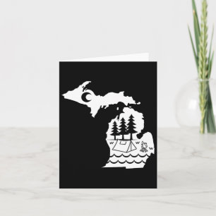 Michigan Outdoors Camping Card