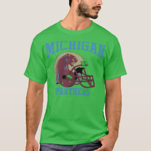 Michigan Panthers Helmet T-Shirt