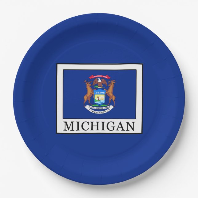 Michigan Paper Plates (Front)