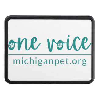 Michigan Pet Alliance One Voice Hitch Cover