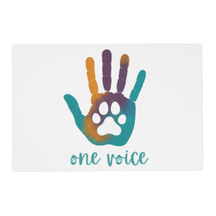 Michigan Pet Alliance One Voice Pet Placemat