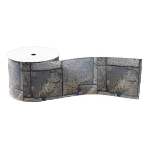 Michigan Petoskey Stone Design Grosgrain Ribbon