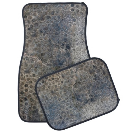 Michigan Petoskey Stone Pattern   Car Floor Mat