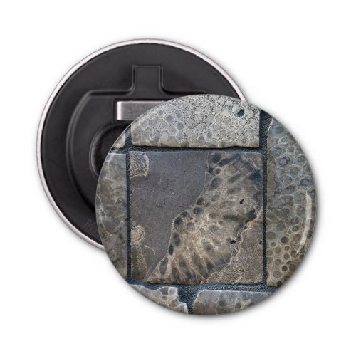 Michigan Petoskey Stone Tile Bottle Opener