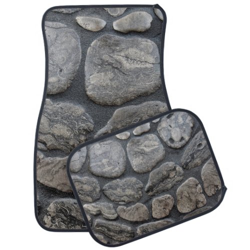 Michigan Petoskey Stones Car Floor Mat