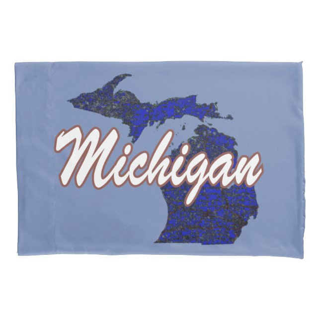 Michigan Pillow Case (Front)