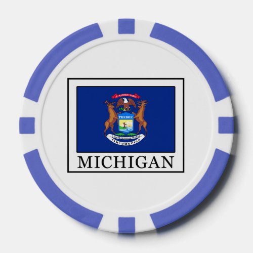 Michigan Poker Chips