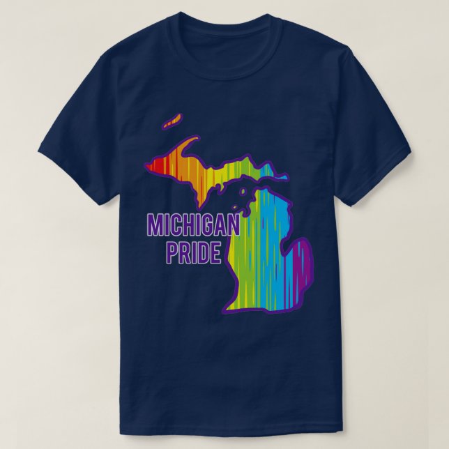Michigan Pride1  T-Shirt (Design Front)