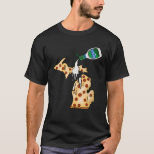Michigan Ranch Dressing State Pride Foodie Sauce T-Shirt