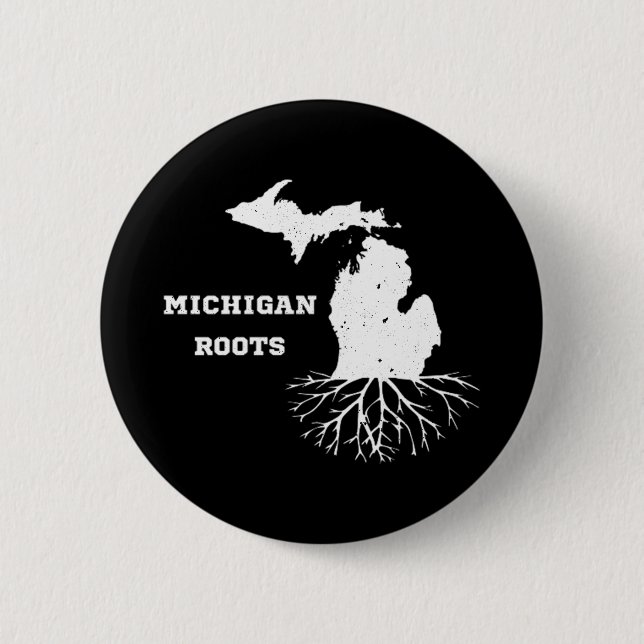 Michigan Roots Button (Front)