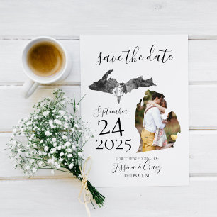 Michigan Save The Date Card