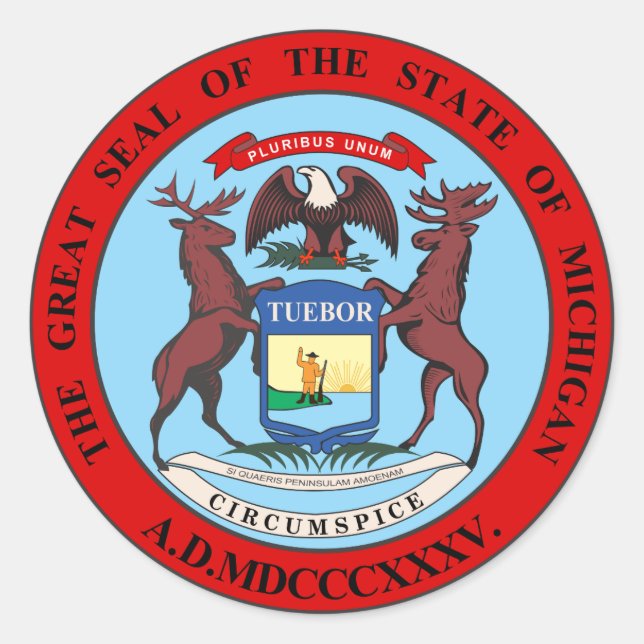 Michigan Seal (Front)