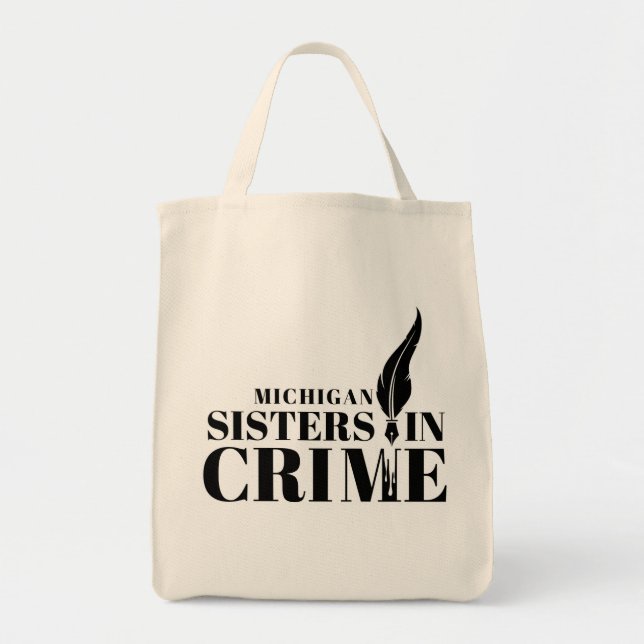 Michigan Sisters in Crime bag (Front)