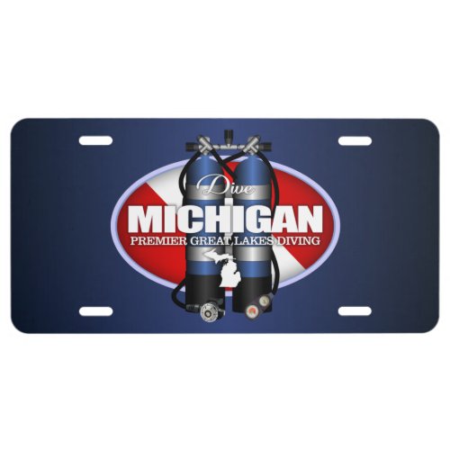 Michigan ST License Plate