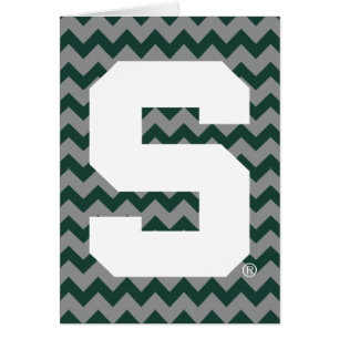 Michigan State Block S Cards