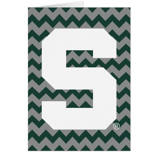 Michigan State Block S Cards (Front)
