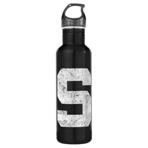 Michigan State Block S Distressed Stainless Steel Water Bottle