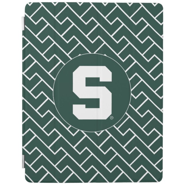 Michigan State Block S iPad Air Cover (Front)