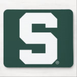 Michigan State Block S Mouse Pad<br><div class="desc">Check out these new Michigan State University designs! Show off your MSU Spartan pride with these new Michigan State products. These make perfect gifts for the Spartan student, alumni, family, friend or fan in your life. All of these Zazzle products are customizable with your name, class year, or club. Go...</div>