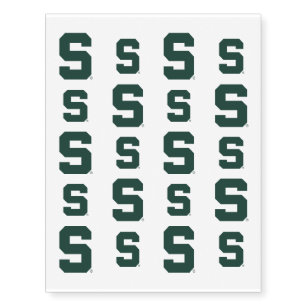 Michigan State Temporary Tattoos Zazzle