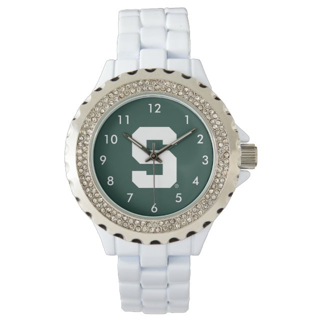 Michigan State Block S Watch (Front)