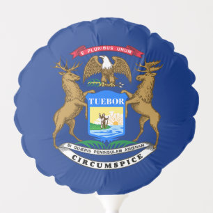 Michigan State Flag Balloon