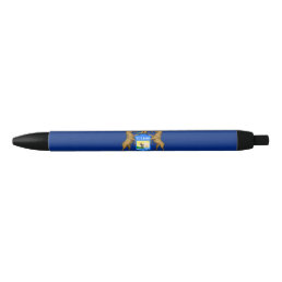 Michigan State Flag Blue Ink Pen