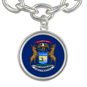 Michigan State Flag Bracelet