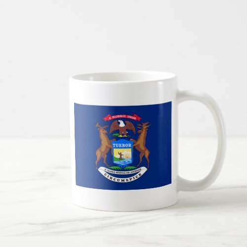 Michigan State Flag Coffee Mug