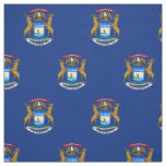 Michigan State Flag Fabric